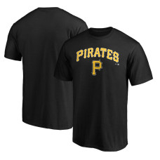Men's Pittsburgh Pirates Fanatics Branded Black Team Lock Up Wordmark T-Shirt