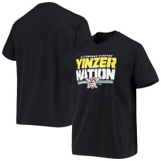 Men's Pittsburgh Pirates Fanatics Branded Black Yinzburgh T-Shirt