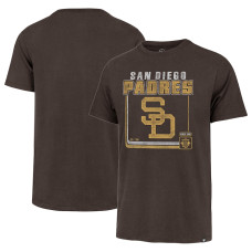 Men's San Diego Padres  '47 Brown Borderline Franklin T-shirt
