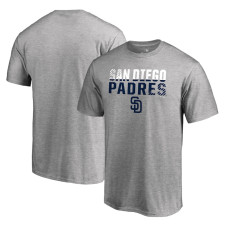 Men's San Diego Padres Fanatics Branded Ash Fade Out T-Shirt