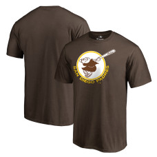 Men's San Diego Padres Fanatics Branded Brown Cooperstown Collection Forbes 2 T-Shirt