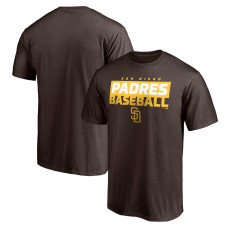 Men's San Diego Padres Fanatics Branded Brown Gain Ground T-Shirt