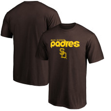 Men's San Diego Padres Fanatics Branded Brown Team Cooperstown Collection Wahconah T-Shirt
