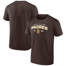 Men's San Diego Padres Fanatics Branded Brown Team Rebel T-Shirt