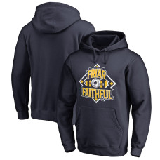 Men's San Diego Padres Fanatics Branded Navy Hometown Collection Friar Faithful Pullover Hoodie