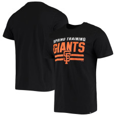 Men's San Francisco Giants '47 Black Spring Training Color Bar Club T-Shirt