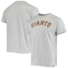 Men's San Francisco Giants '47 Heathered Gray Varsity Scrum T-Shirt