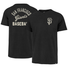 Men's San Francisco Giants  '47 Black Turn Back Franklin T-Shirt