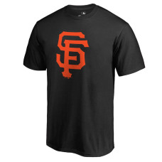 Men's San Francisco Giants Black Team Color Primary Logo 2 T-Shirt