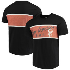 Men's San Francisco Giants Black Wordmark Panel T-Shirt