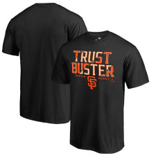 Men's San Francisco Giants Buster Posey Fanatics Branded Player Hometown Collection Black T-Shirt