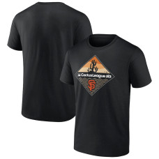 Men's San Francisco Giants Fanatics Branded Black 2023 MLB Spring Training Diamond T-Shirt