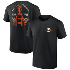 Men's San Francisco Giants Fanatics Branded Black Bring It Bridge T-Shirt