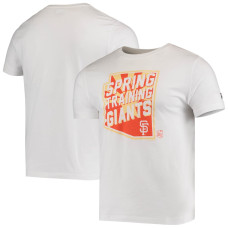 Men's San Francisco Giants New Era White Spring Training State Fill T-Shirt