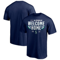 Men's Seattle Mariners Fanatics Branded Navy 2021 Opening Day T-Shirt