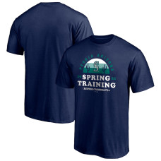 Men's Seattle Mariners Fanatics Branded Navy 2021 Spring Training Upper Deck T-Shirt