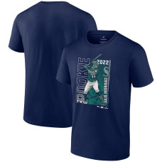 Men's Seattle Mariners Fanatics Branded Navy 2022 AL Rookie of the Year T-Shirt