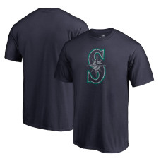Men's Seattle Mariners Fanatics Branded Navy Static Logo T-Shirt