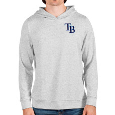 Men's Tampa Bay Rays Antigua Heathered Gray Absolute Pullover Hoodie
