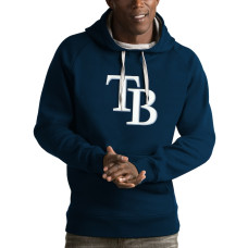 Men's Tampa Bay Rays Antigua Navy Victory Pullover Hoodie