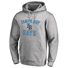 Men's Tampa Bay Rays Ash Victory Arch Pullover Hoodie
