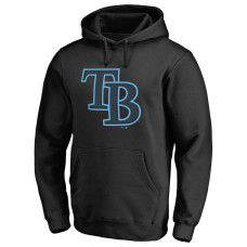 Men's Tampa Bay Rays Black Taylor Pullover Hoodie