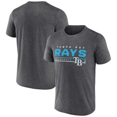 Men's Tampa Bay Rays Fanatics Branded Heathered Charcoal Durable Goods Synthetic T-Shirt