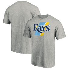 Men's Tampa Bay Rays Fanatics Branded Heathered Gray Prep Squad T-Shirt