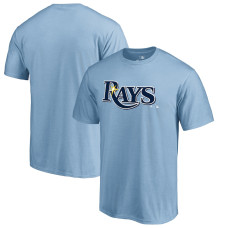 Men's Tampa Bay Rays Fanatics Branded Light Blue Team Wordmark T-Shirt
