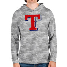 Men's Texas Rangers Antigua Camo Team Logo Absolute Pullover Hoodie