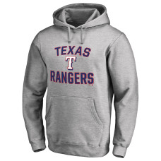 Men's Texas Rangers Ash Victory Arch Pullover Hoodie