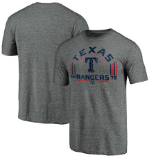 Men's Texas Rangers Fanatics Branded Gray Team Freedom Tri-Blend T-Shirt