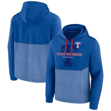Men's Texas Rangers Fanatics Branded Royal Call the Shots Pullover Hoodie