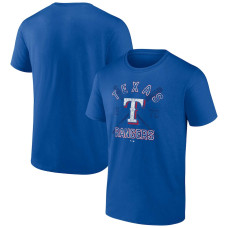 Men's Texas Rangers Fanatics Branded Royal Second Wind T-Shirt