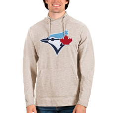 Men's Toronto Blue Jays Antigua Oatmeal Reward Pullover Sweatshirt