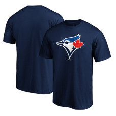 Men's Toronto Blue Jays Fanatics Branded Navy Official Team Logo T-Shirt