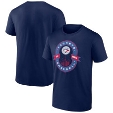 Men's Toronto Blue Jays Fanatics Branded Navy The North Glory Bound T-Shirt