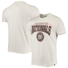 Men's Washington Nationals '47 White City Connect Elements Franklin T-Shirt