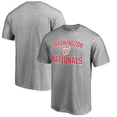 Men's Washington Nationals Ash Victory Arch T-Shirt