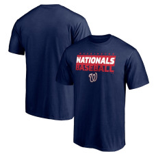 Men's Washington Nationals Fanatics Branded Navy Gain Ground T-Shirt