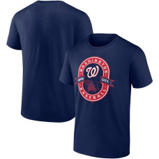 Men's Washington Nationals Fanatics Branded Navy Iconic Glory Bound T-Shirt