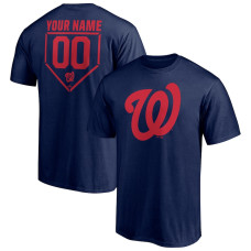 Men's Washington Nationals Fanatics Branded Navy Personalized RBI Logo T-Shirt