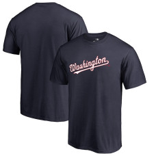 Men's Washington Nationals Fanatics Branded Navy Team Wordmark T-Shirt