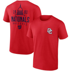 Men's Washington Nationals Fanatics Branded Red Iconic Bring It T-Shirt