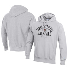 Men's Wisconsin Timber Rattlers Champion Gray Baseball Reverse Weave Pullover Hoodie